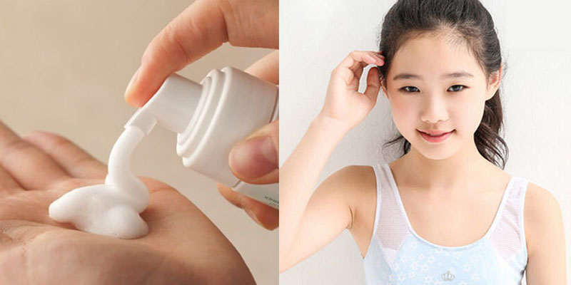 SỮA RỬA MẶT AN TOÀN CHO DA EM BÉ